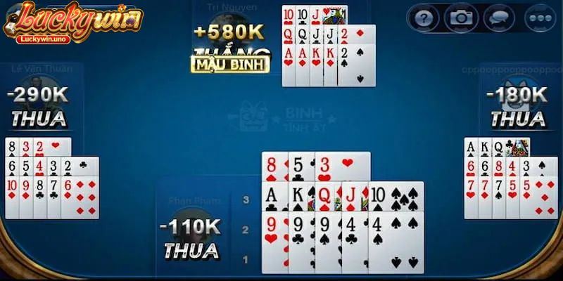 Luật Chơi Mậu Binh Luckywin